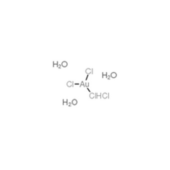 Hydrogen tetrachloroaurate trihydrate