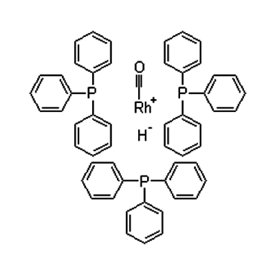 三(三苯基膦)羰基氢化铑，CAS 17185-29-4，C55H46OP3Rh，羰酰二氢三(三苯基膦)铑(I)