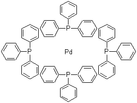 CAS # 14221-01-3, Tetrakis(triphenylphosphine)palladium, Palladium(0)tetrakis(triphenylphosphine)