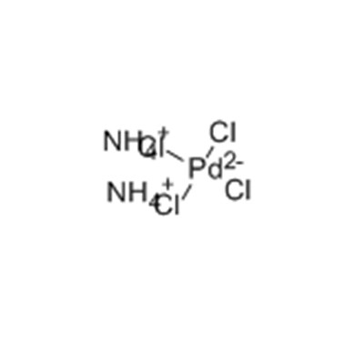 氯钯酸铵，CAS 13820-40-1，(NH4)2PdCl4，四氯二氨钯